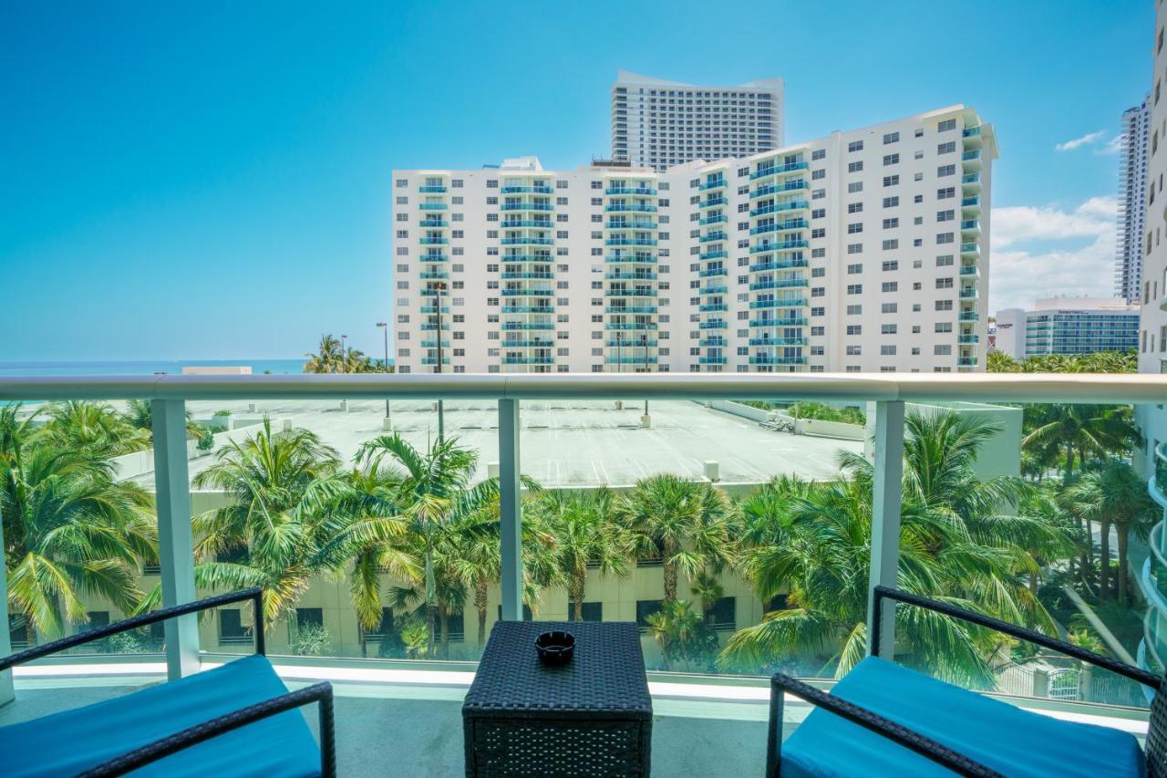 Modern 1 Bdr Oceanview With Direct Beach Access! هوليوود المظهر الخارجي الصورة