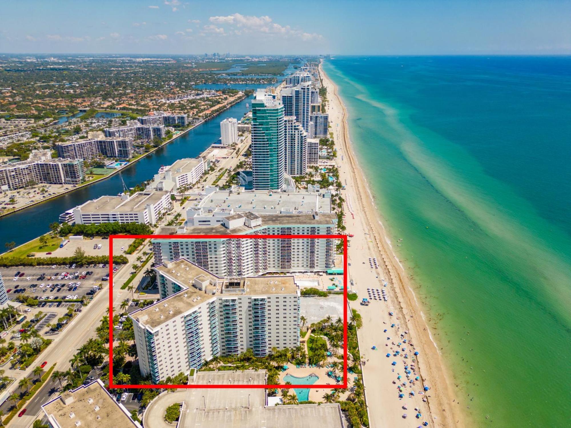 Modern 1 Bdr Oceanview With Direct Beach Access! هوليوود المظهر الخارجي الصورة