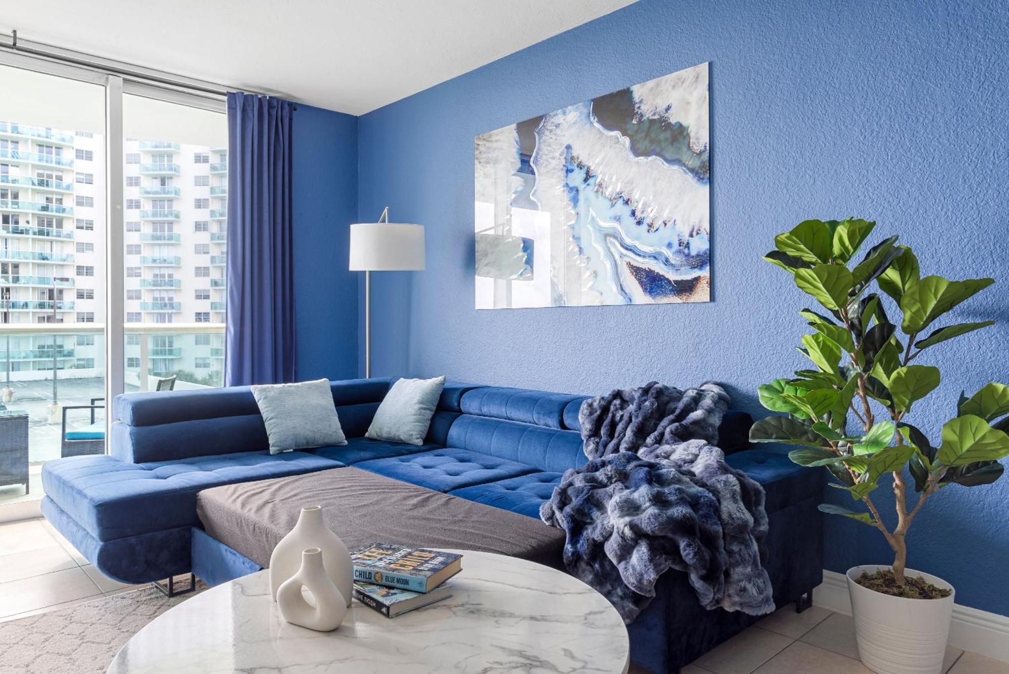 Modern 1 Bdr Oceanview With Direct Beach Access! هوليوود المظهر الخارجي الصورة